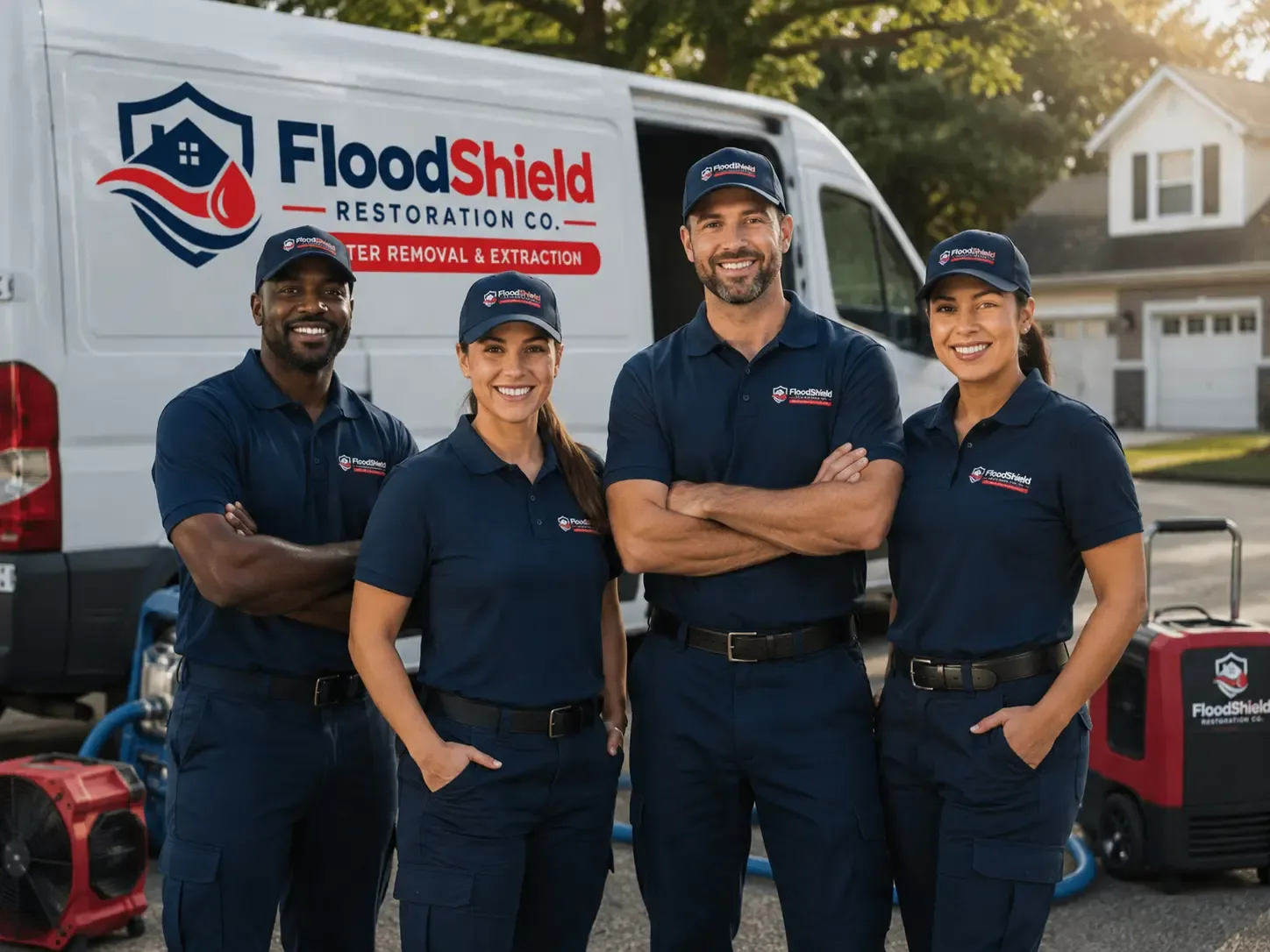 Flood Damage Restoration company in Dunlap, CA